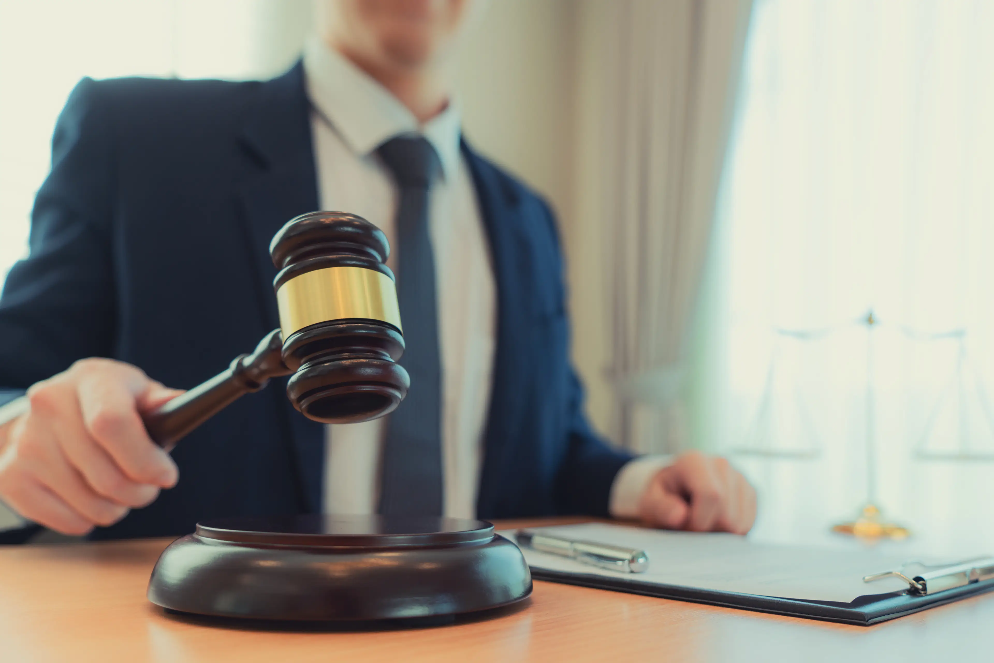 Judges break their pens to symbolise the seriousness of a death penalty, among other things. (Getty Stock Photo)