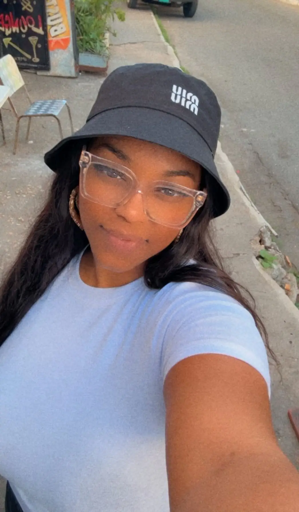 L.A. Cartier, 36, has to tell people her name is spelt 'L dot A dot'  (SWNS)