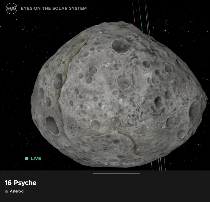 The £8,000,000,000,000,000,000 asteroid helps scientists understand how planets are formed (NASA)
