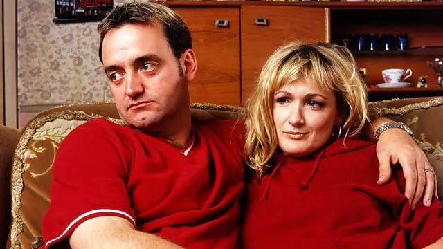 Caroline Aherne and Craig Cash in The Royle Family. (BBC)