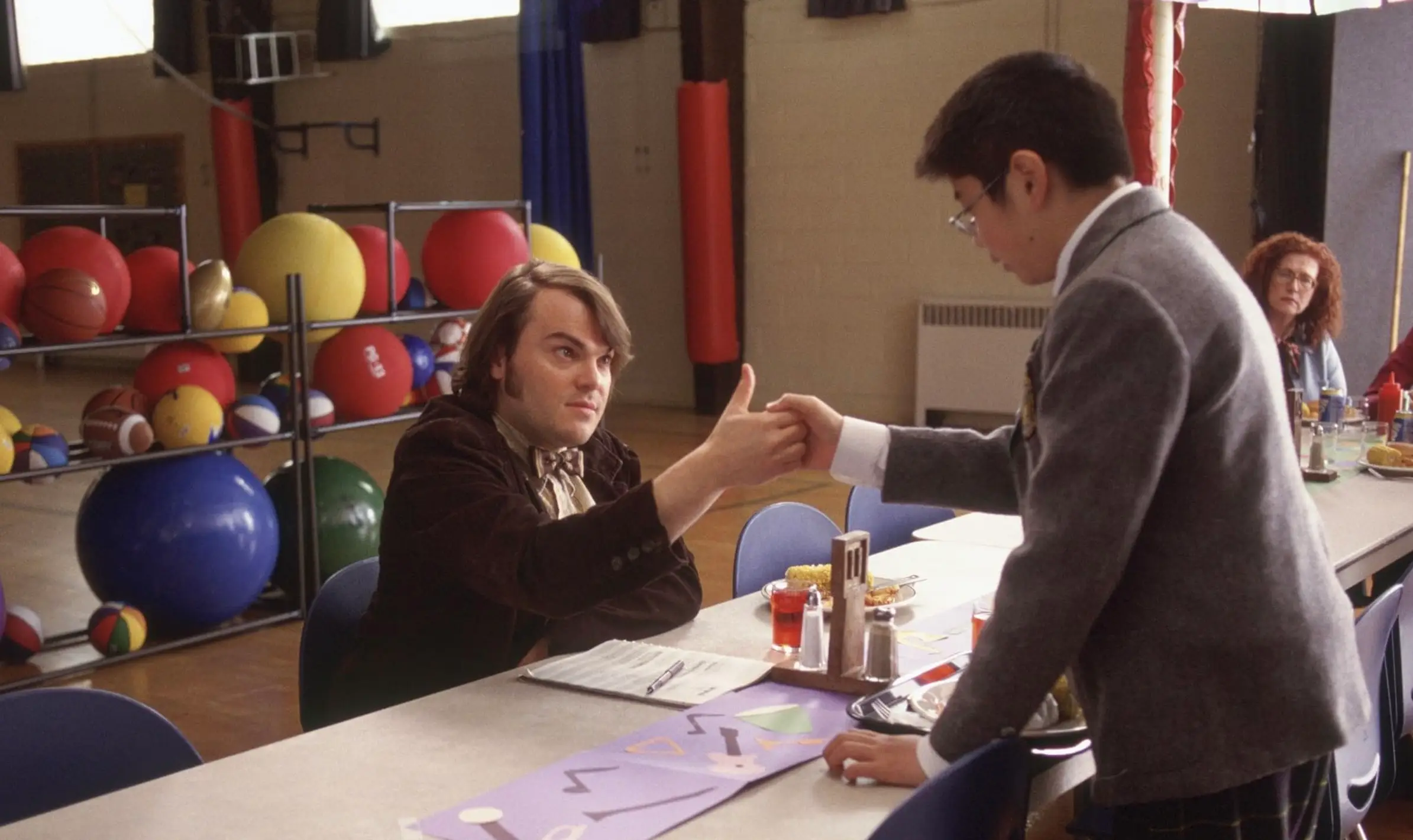 Robert Tsai's personal life inspired this touching scene between him and Jack Black (Paramount Pictures)