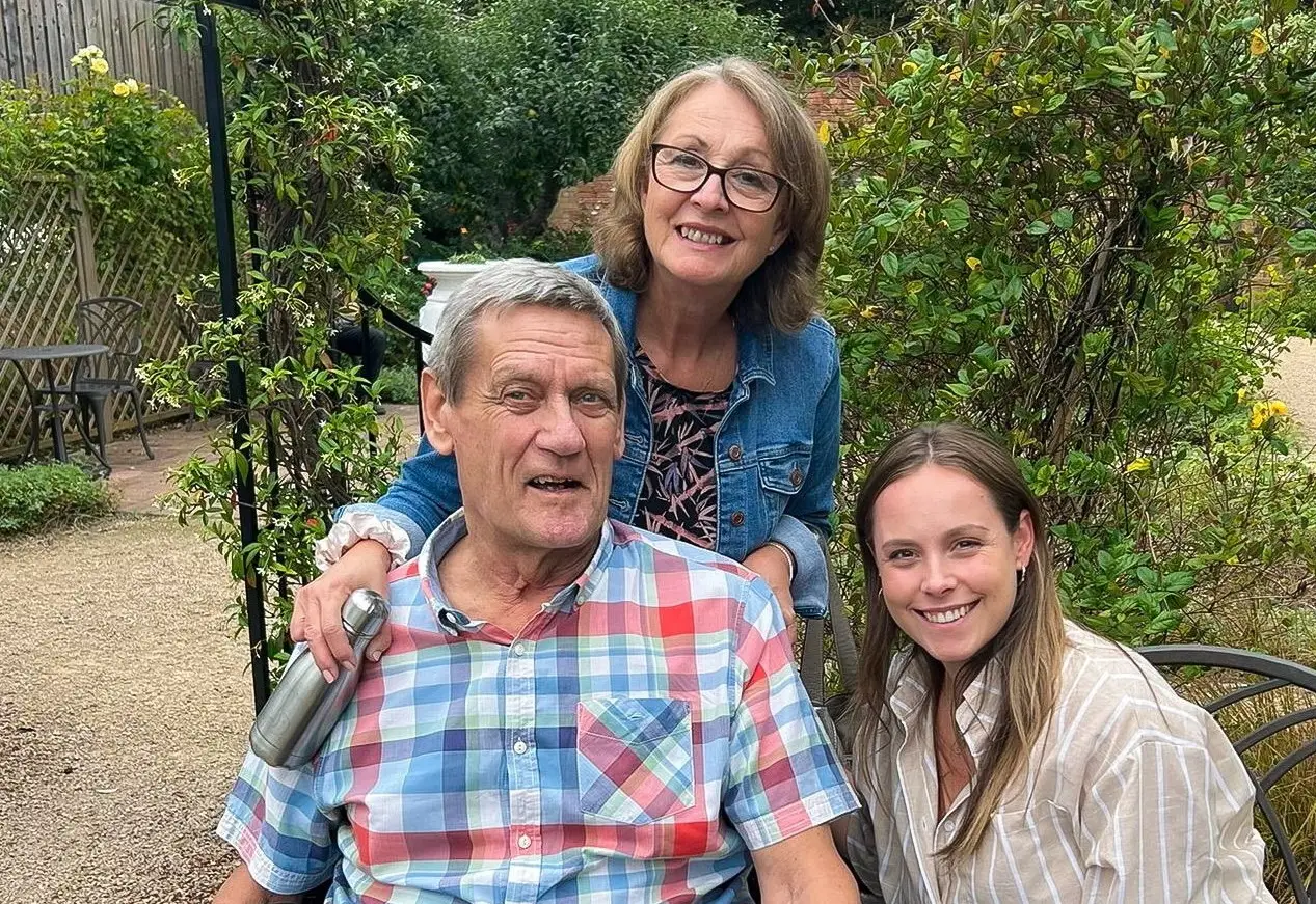 Nic Olsen started feeling pain in his legs in 2020, doctors told him to walk more (Fiona Olsen / SWNS)