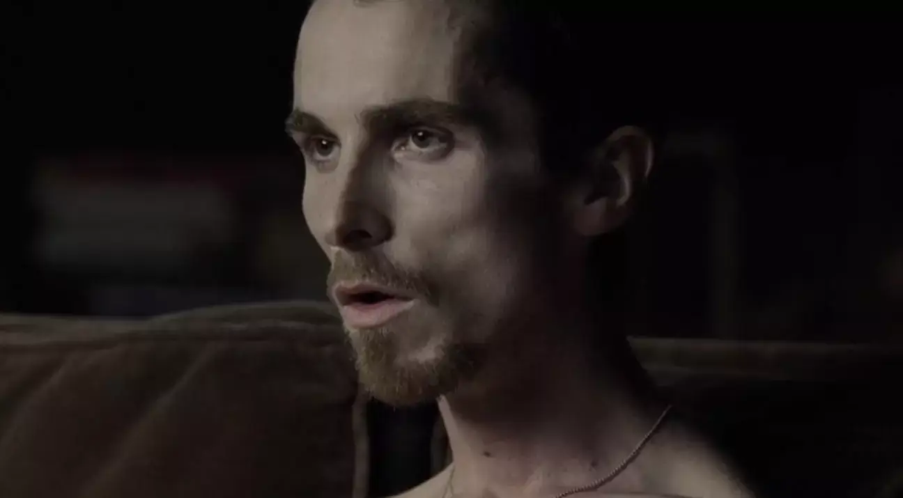 Christian Bale lost four stone for the role.