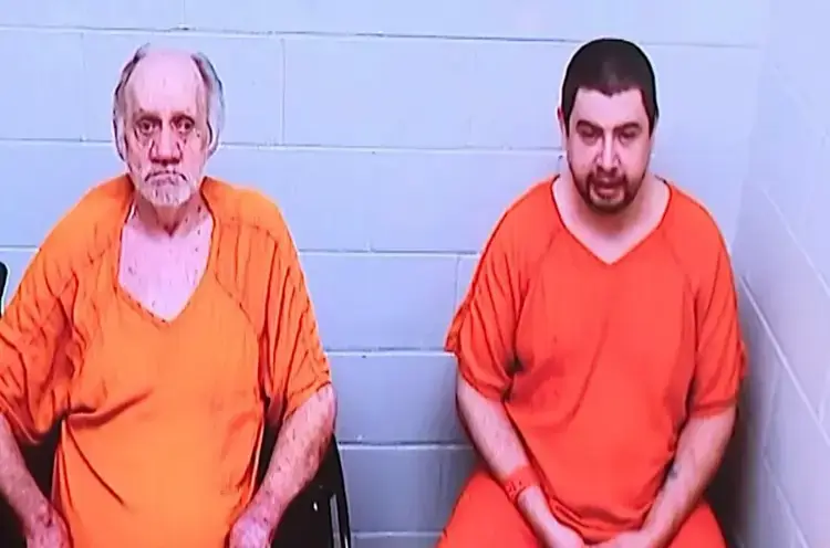 The father and son have also been charged with felony child endangerment (YouTube/WBNS-TV)