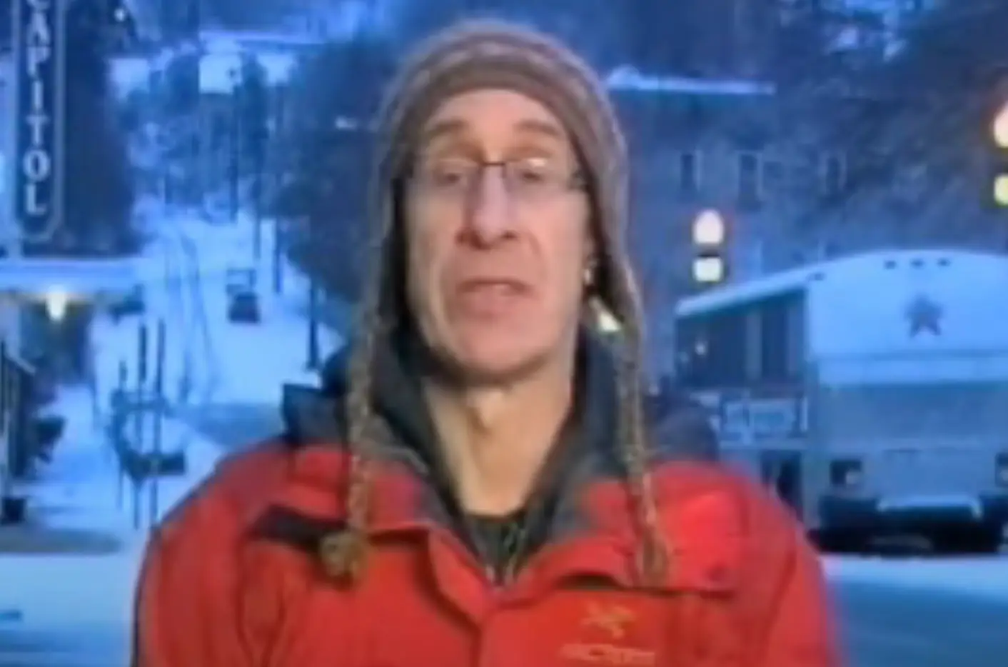 Dr Jim Sevigny experienced the phenomena after falling due to an avalanche (YouTube/TheRunningManReturns)