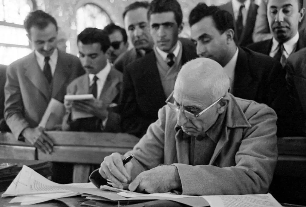 Iranian PM Mohammad Mosaddegh was ousted by a US-British backed operation in 1953 (History/Universal Images Group via Getty Images)