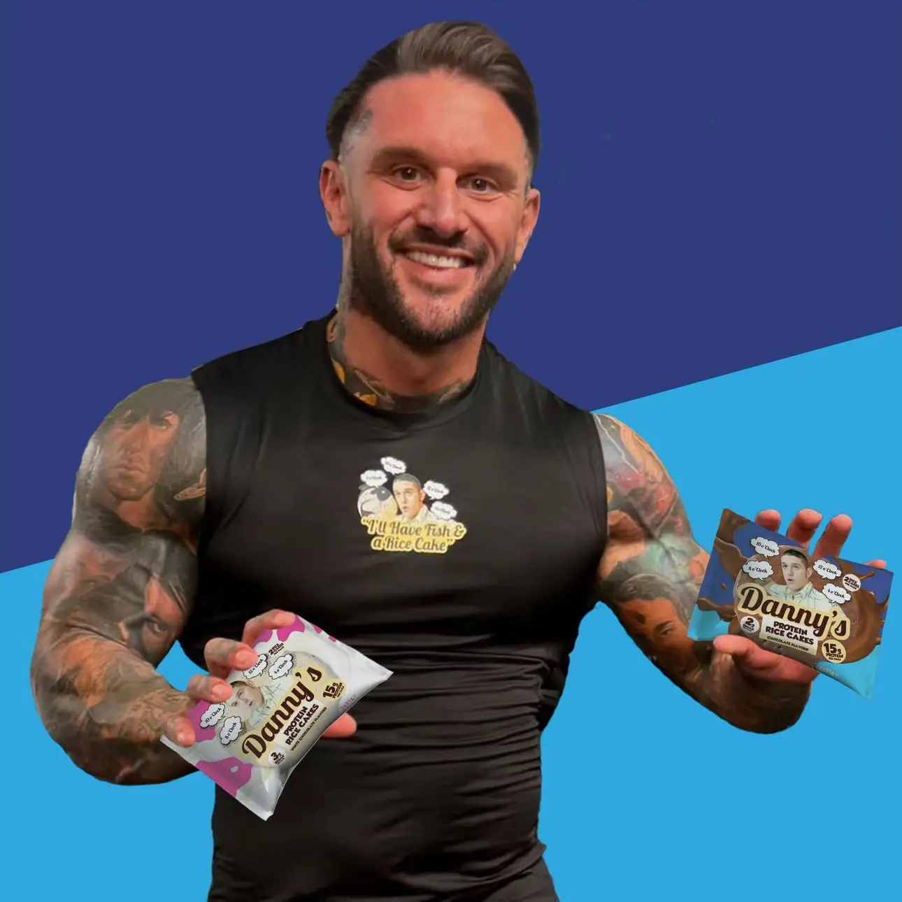 He's started a rice cake business. (Supplied)