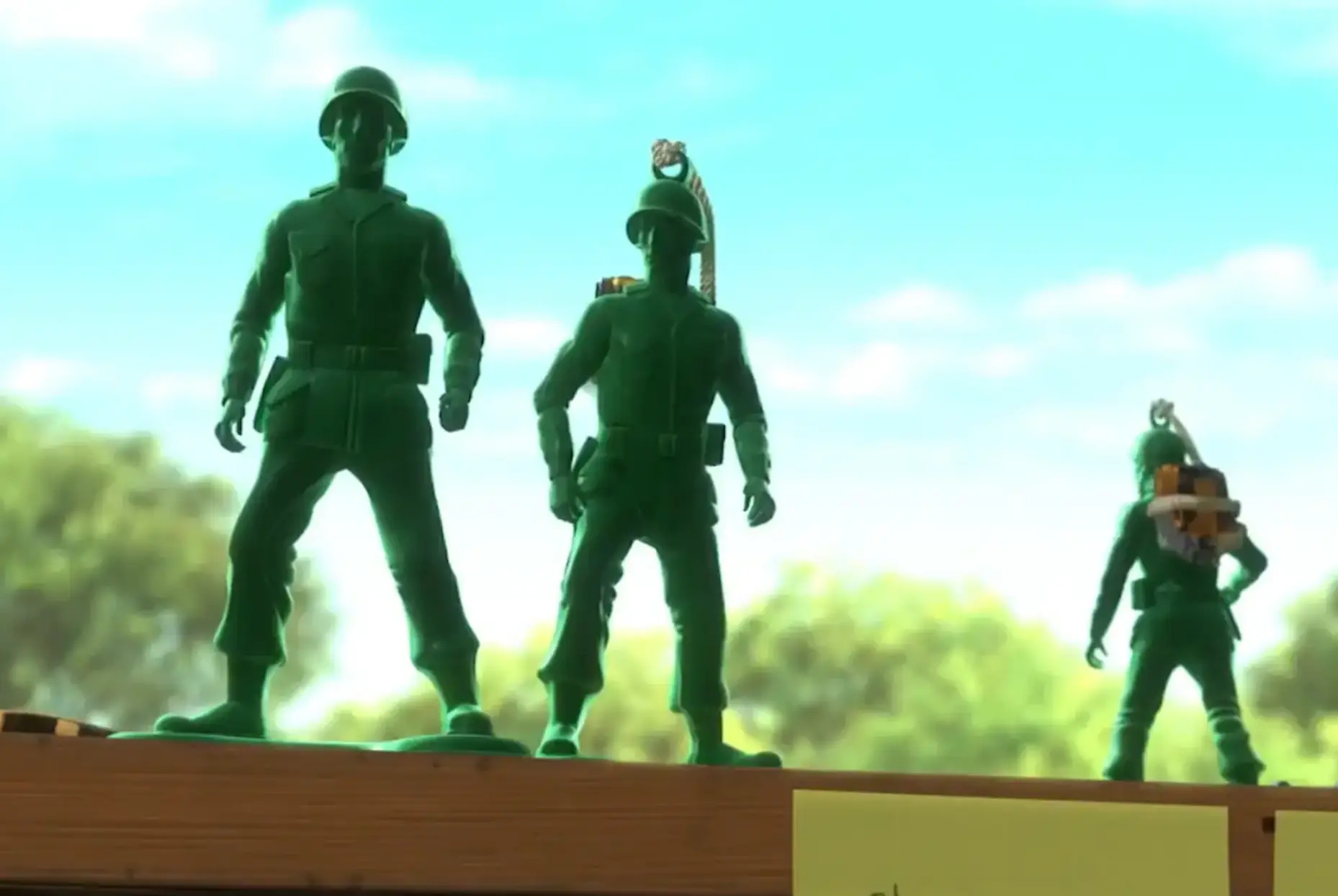 R. Lee Ermey famously played Gunnery Sergeant Hartman in Full Metal Jacket before appearing in Toy Story (Pixar)