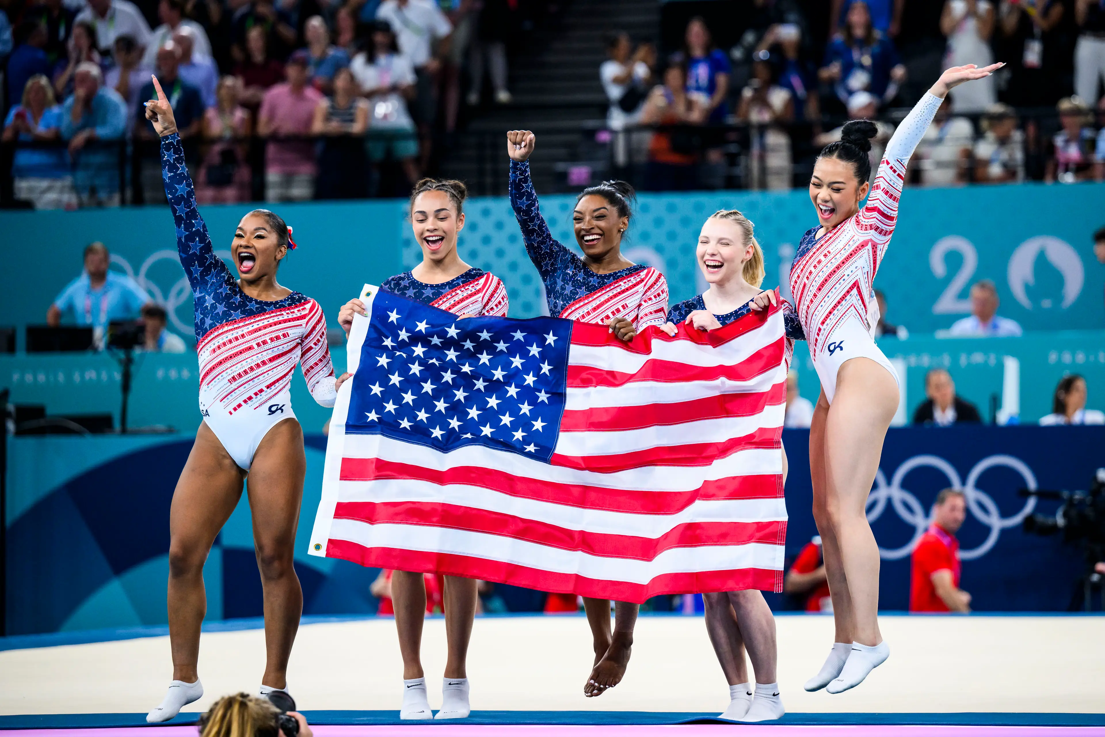 Team USA took gold. (Tom Weller/VOIGT/GettyImages)