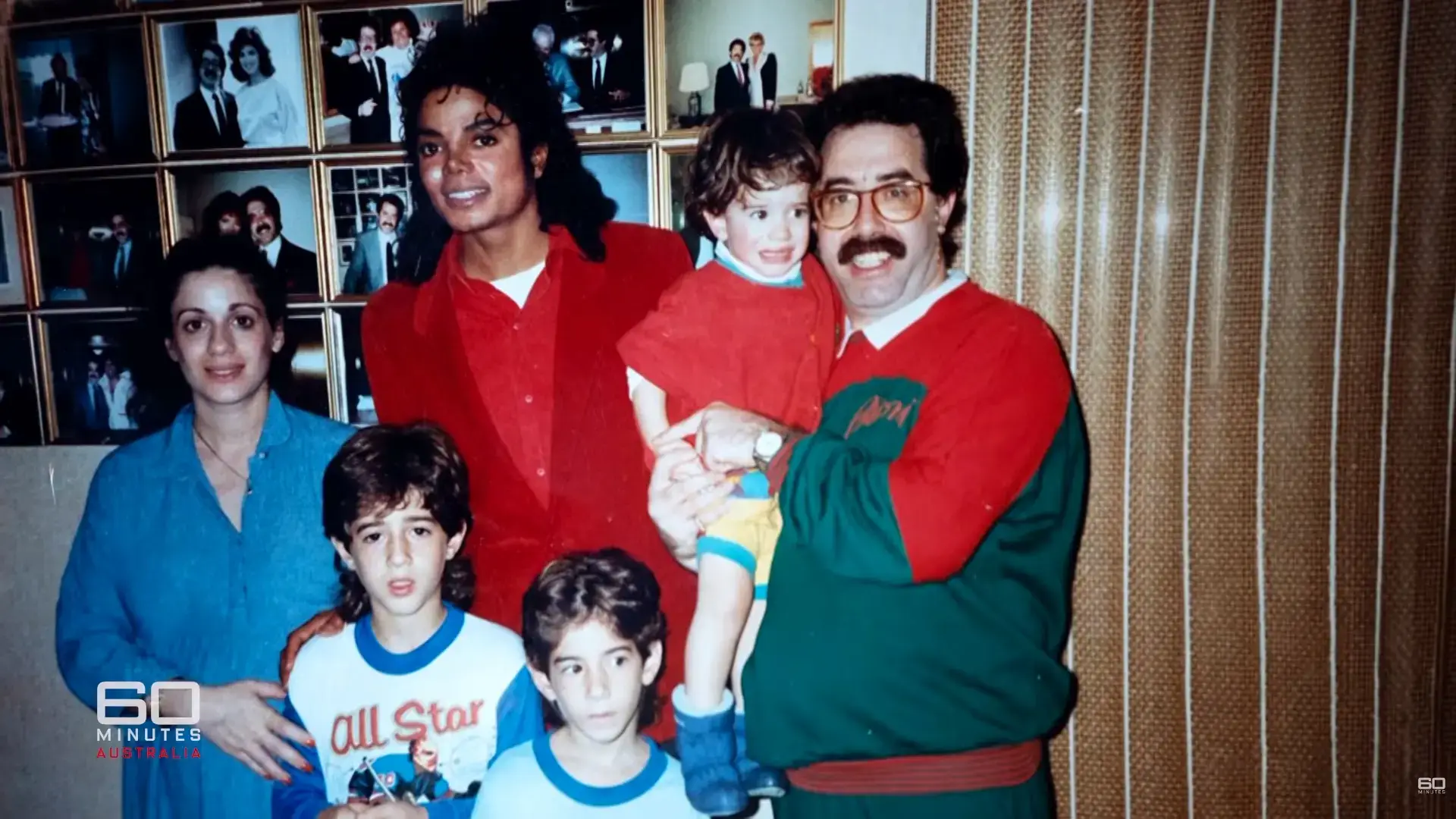 Michael met Dominic Cascio in the 1980s and took a special interest in his family (60 Minutes Australia)