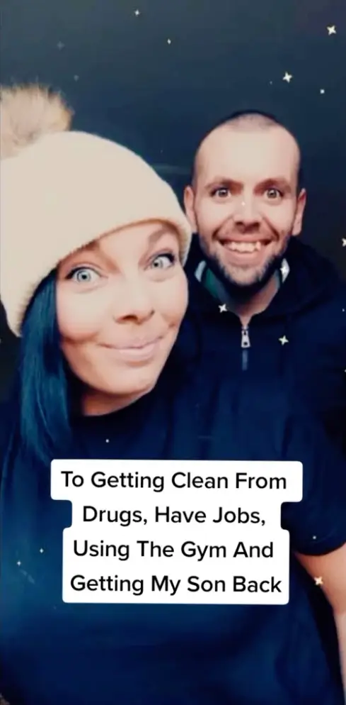 Now, after 10 months clean.