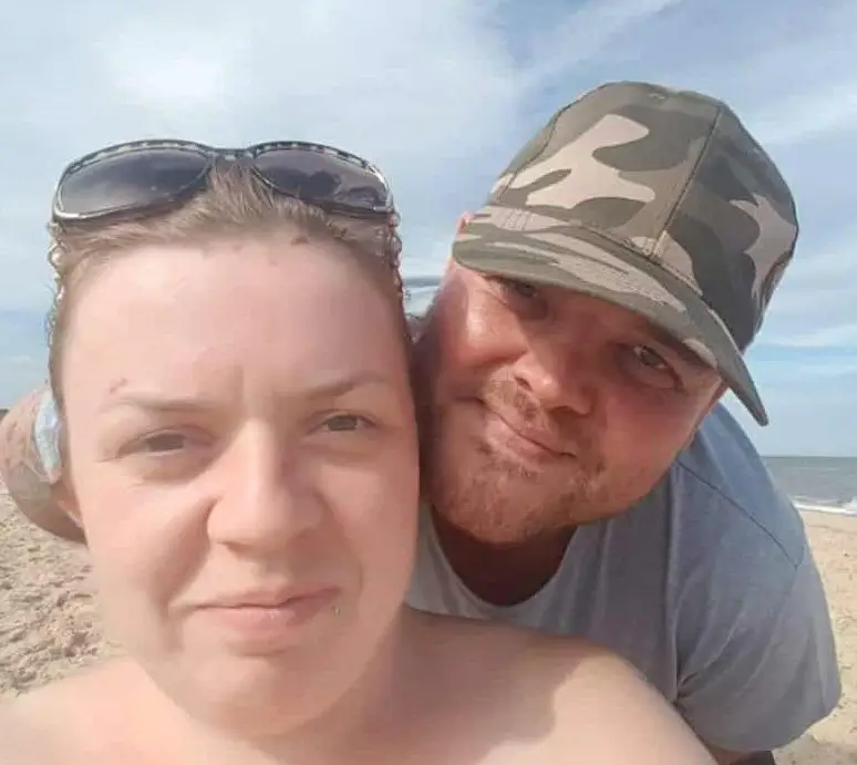 Adam said Jade was 'so brave' despite feeling 'ill' from the cancer (SWNS)