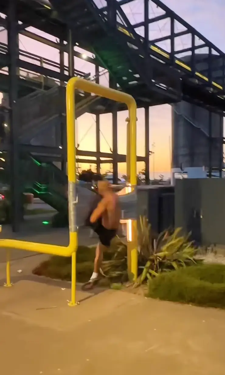 Two failed attempts landed him in hospital (Instagram/@lilgolo)