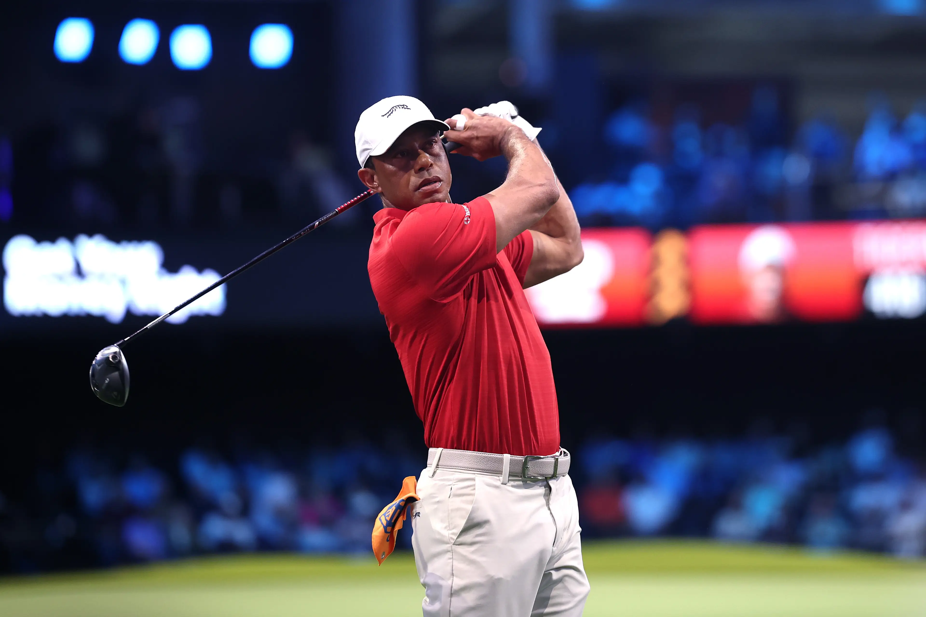 Tiger Woods has been arrested and charged (James Gilbert/TGL/TGL Golf via Getty Images)