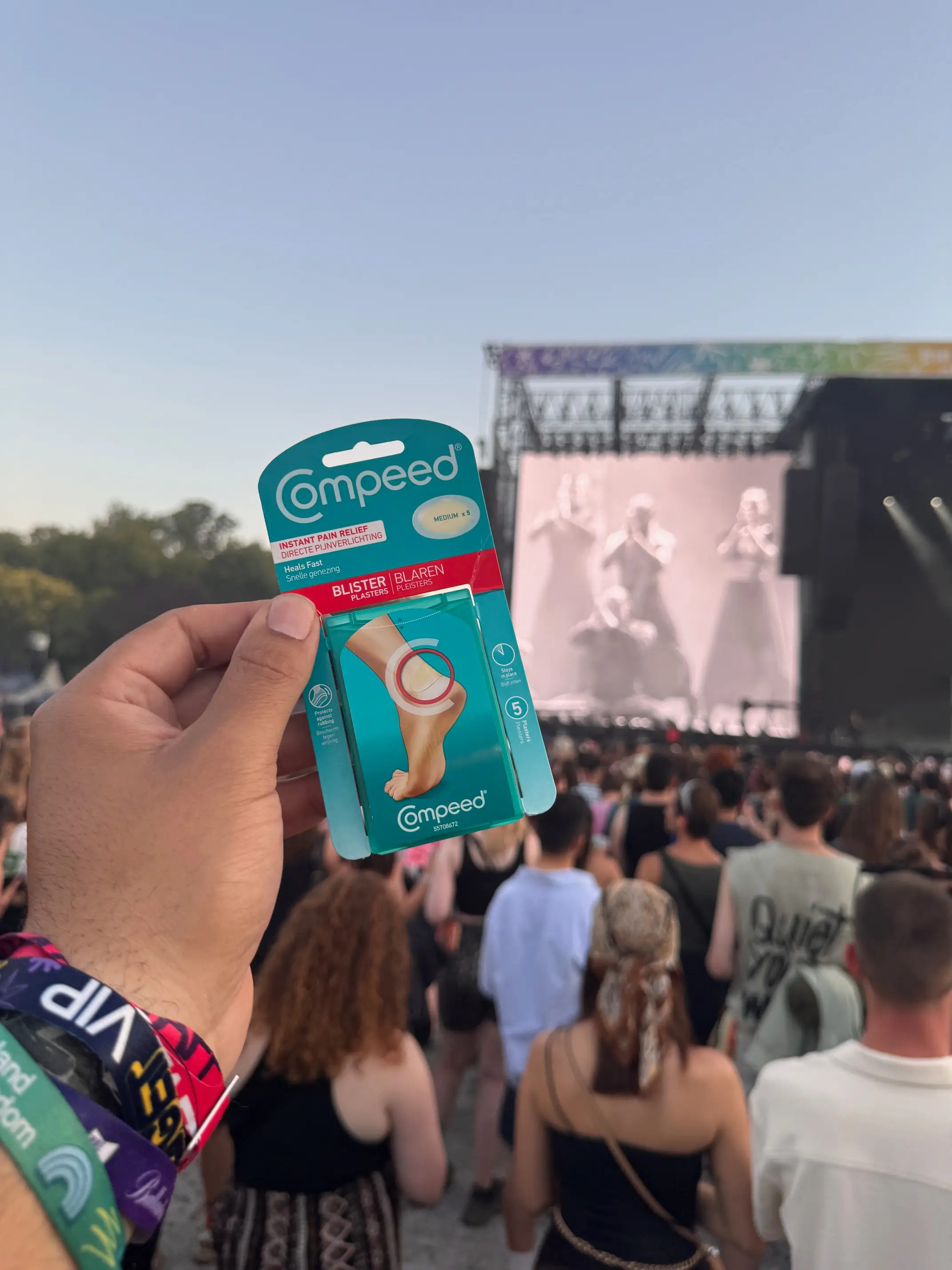 A festival must if you don't want to end up with blisters (