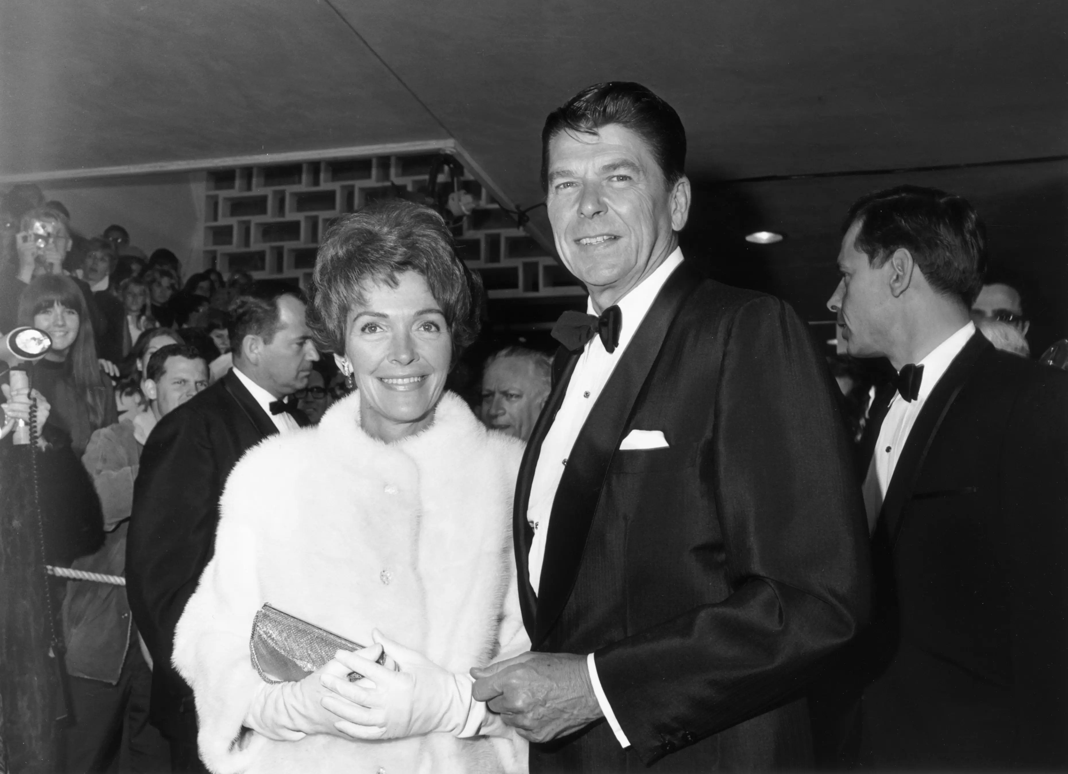 The first ever 'voice of god' was Ronald Reagan (Gene Lester via Getty Images)