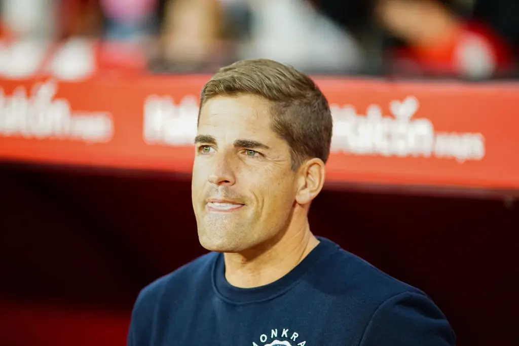 Robert Moreno reportedly relied on ChatGPT to make key decisions while heading up FC Sochi, although he has denied the claims (Francis Gonzalez/SOPA Images/LightRocket via Getty Images)