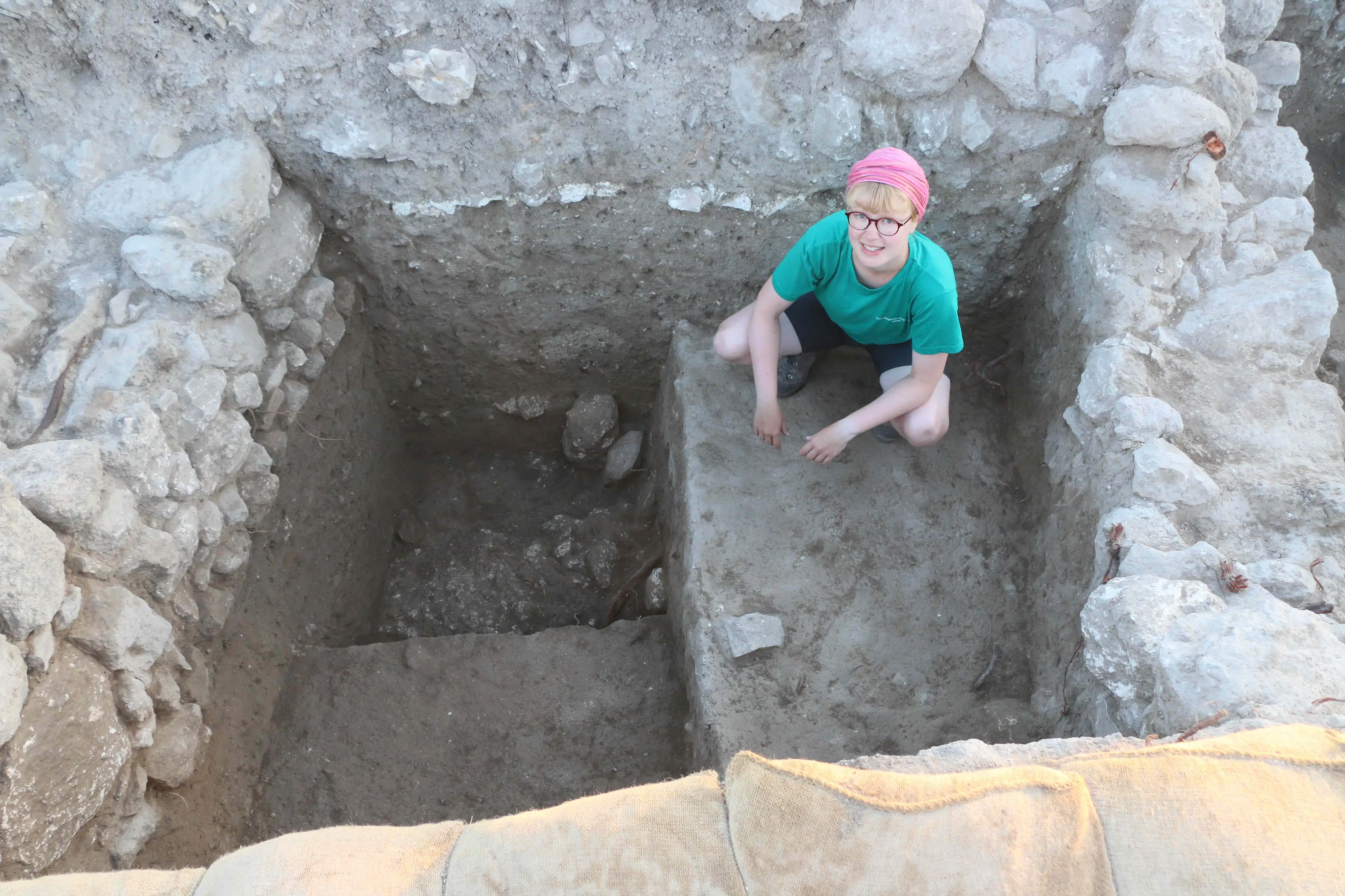 Excavations at Tel Meggido (Megiddo Expedition via Pen News)