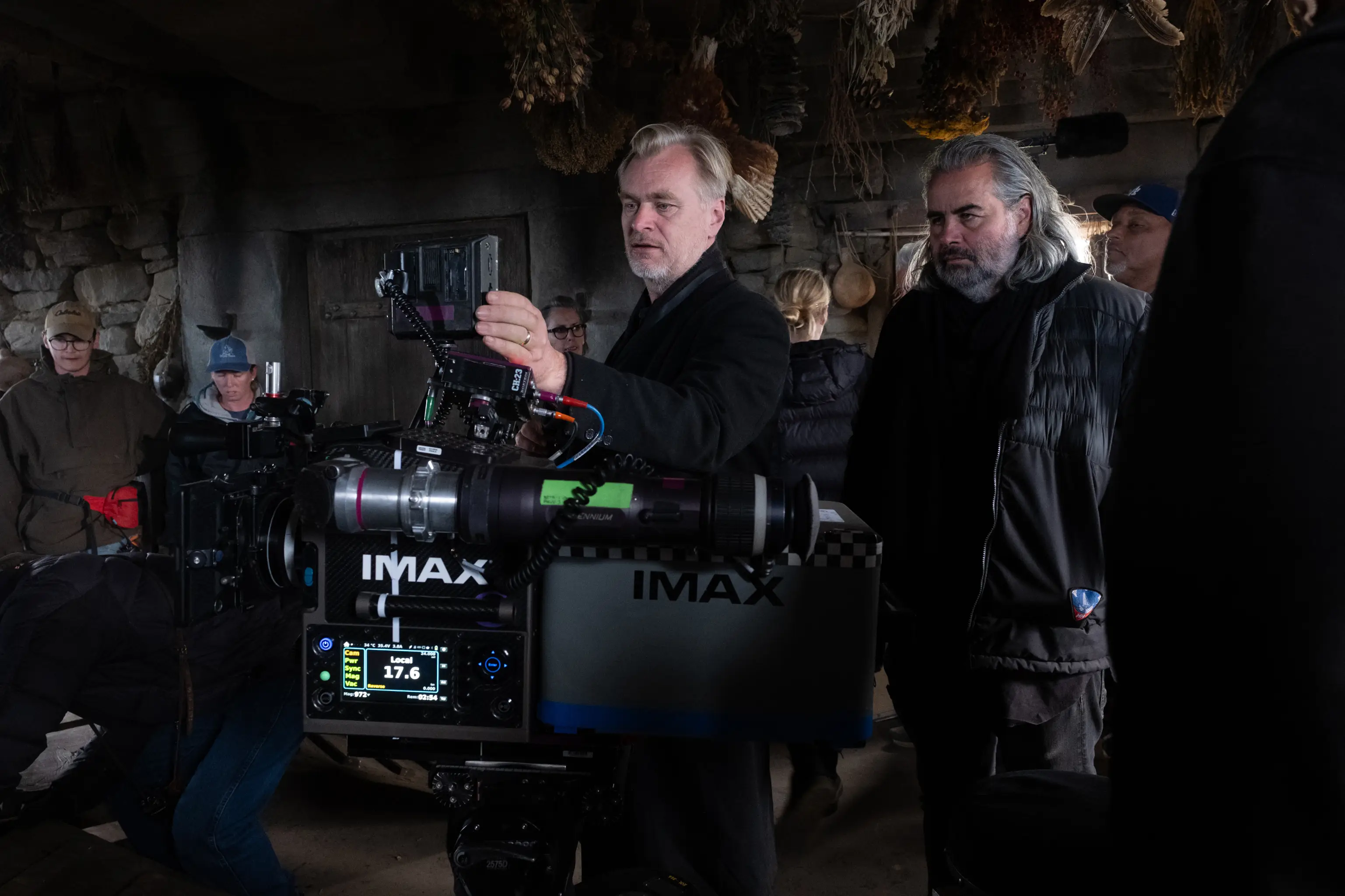 Nolan referenced recent horror film Obsession when asked if he would consider making one (Melinda Sue Gordon/Universal Pictures)