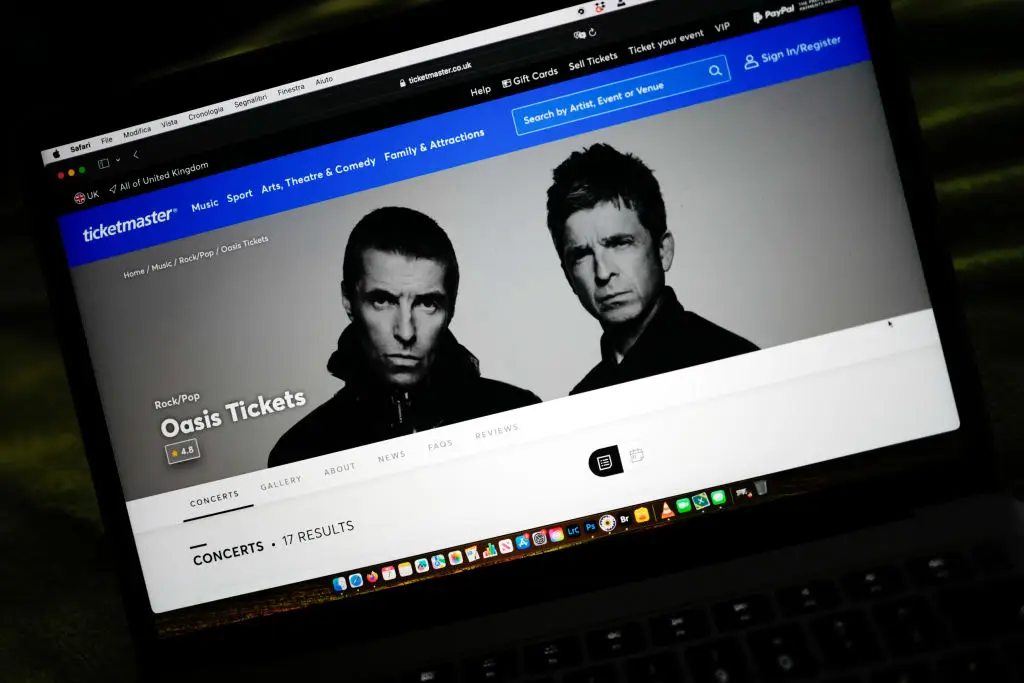 Fans will need a Ticketmaster account (Alberto Pezzali/NurPhoto via Getty Images)