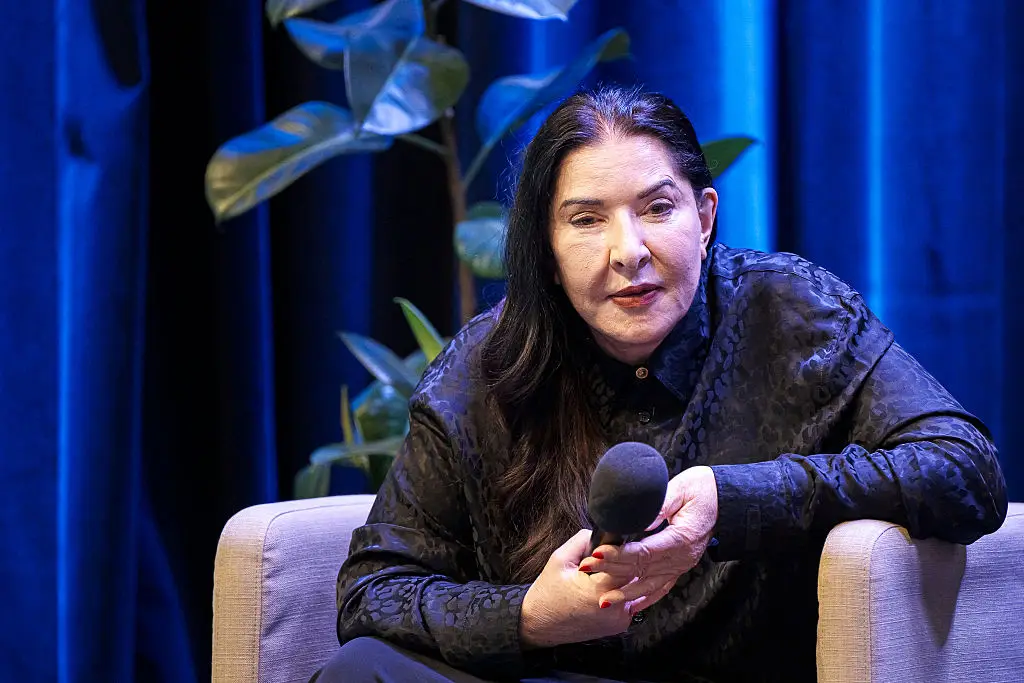 Marina Abramović is concerned about younger generations wanting to be intimate (Jure Makovec / AFP via Getty Images)