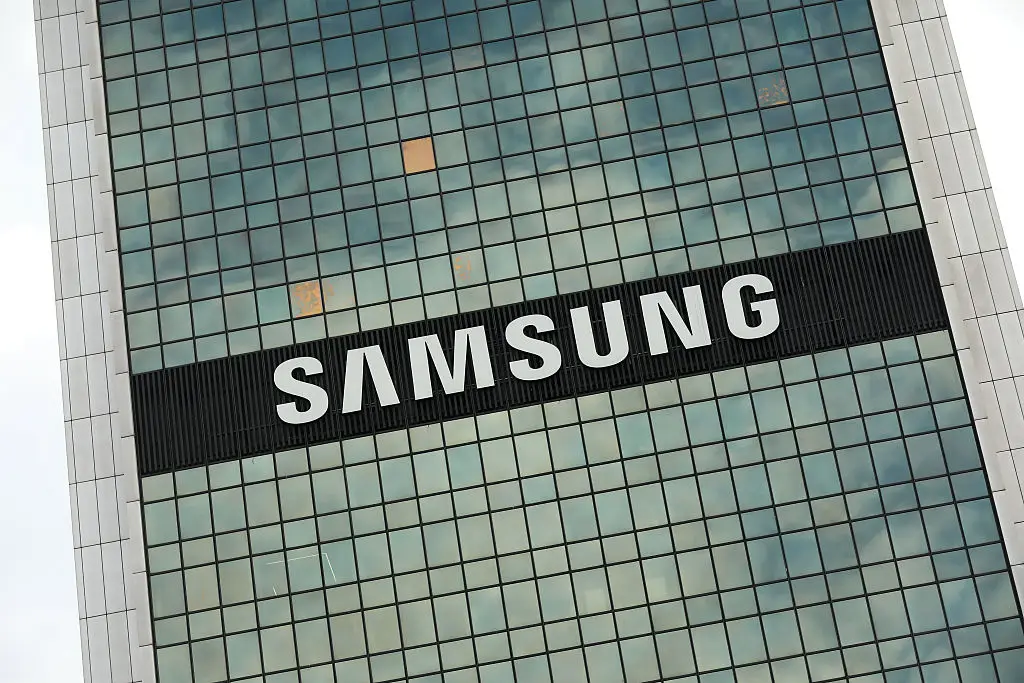 Samsung reportedly refused to remove the image (Klaudia Radecka/NurPhoto via Getty Images)