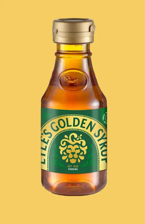 The new logo is far less gruesome (Lyle's Golden Syrup)
