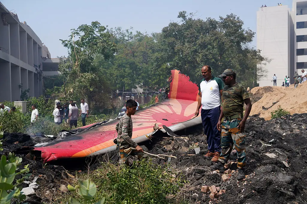A preliminary report into the cause of the crash has been published (Siddharaj Solanki/Bloomberg via Getty Images)