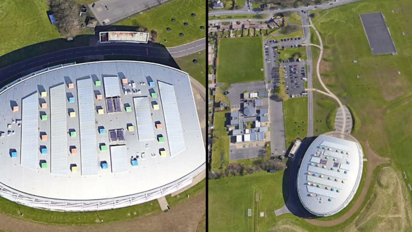 School gets mocked for looking like a giant sperm