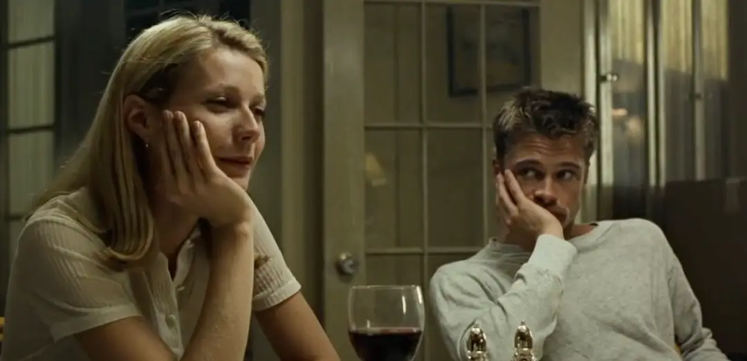 The Seven co-stars got together in 1994 before she met Ben Affleck (New Line Cinema)