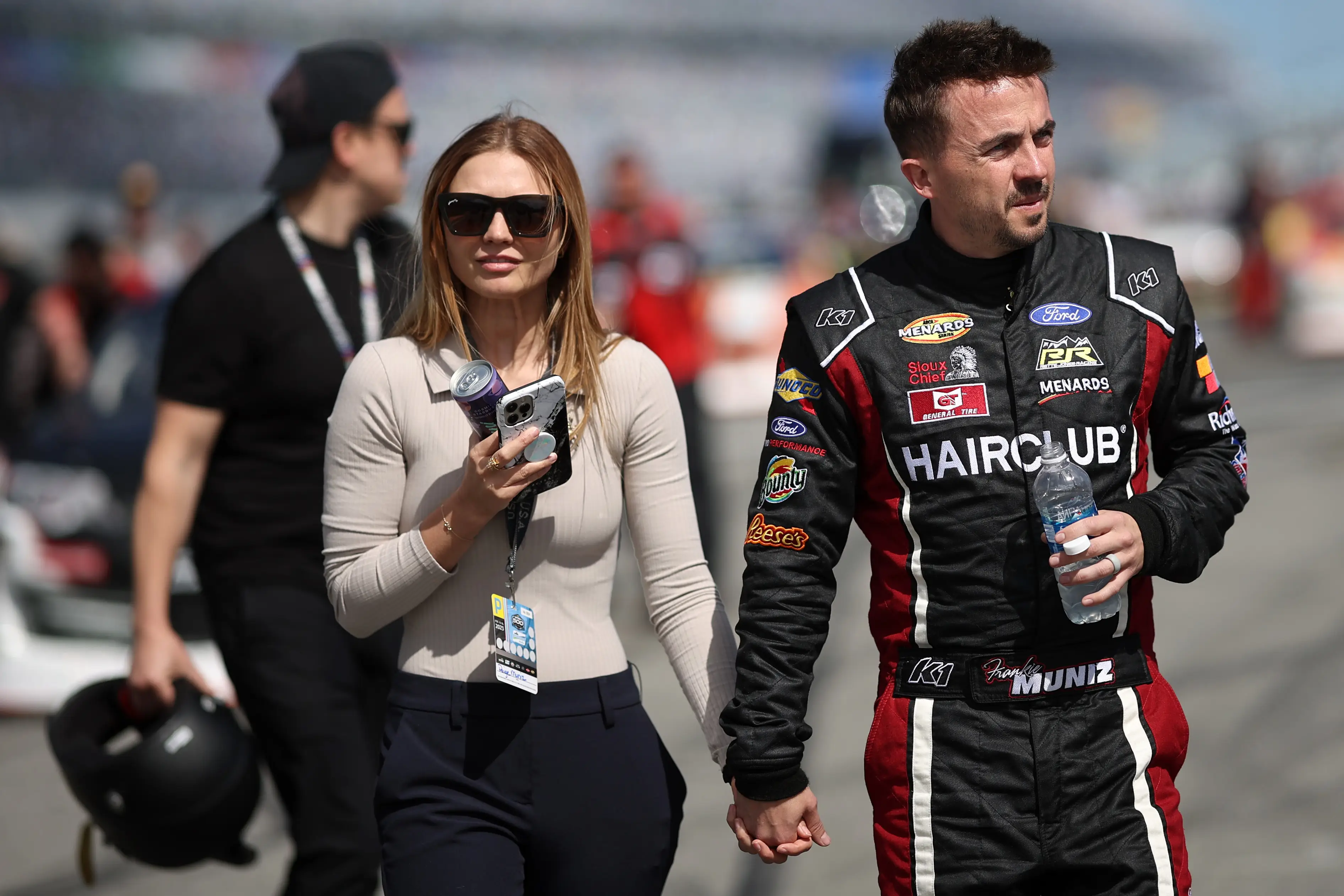 Muniz said the pair will continue to co-parent together (James Gilbert/Getty Images)