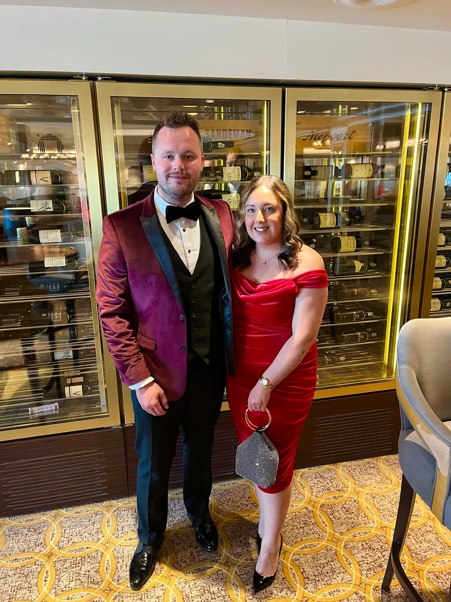 There's a free shoe shining service for formal nights. (Bradley Jones)