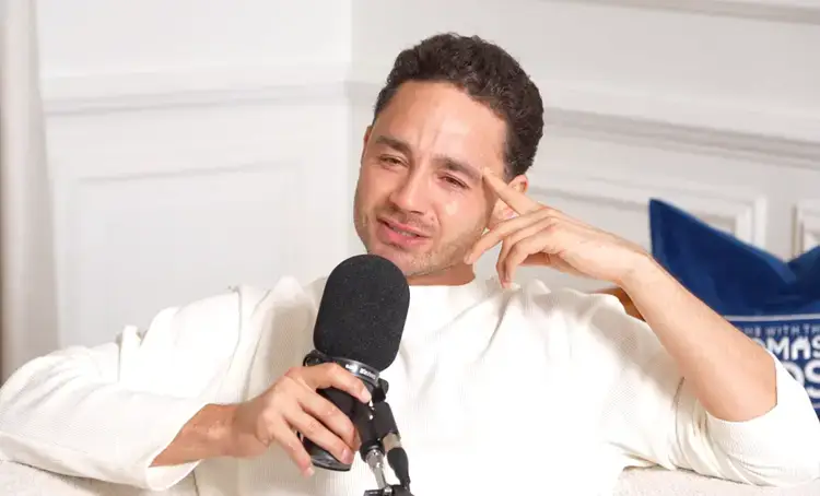 Adam Thomas said he wanted to draw a line under his interactions with David Haye now (YouTube/AtHomeWithTheThomasBros)