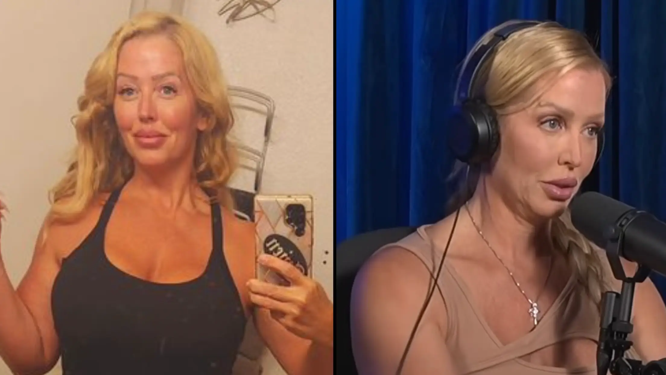 Ex-porn star Alura Jenson says she wants to 'put something out there' after being asked whether size matters