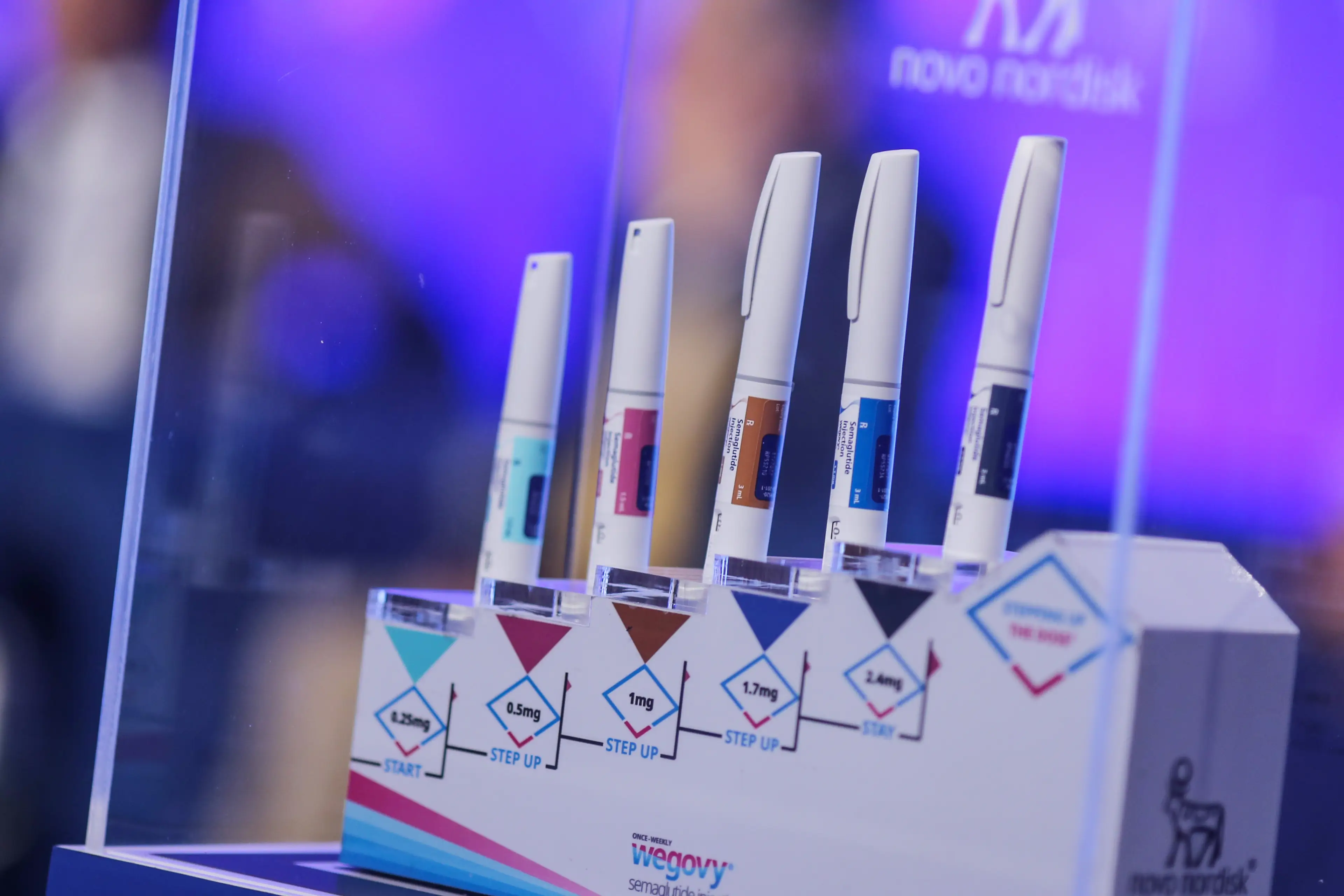 The 55-year-old started eating and drinking out of boredom, and turned to Wegovy for help (Dhiraj Singh/Bloomberg via Getty Images)