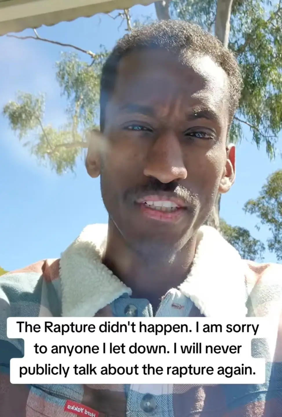 He explained he still believes it will happen one day, but will no longer be sharing his theories online (TikTok/@tilahun.desalegn)