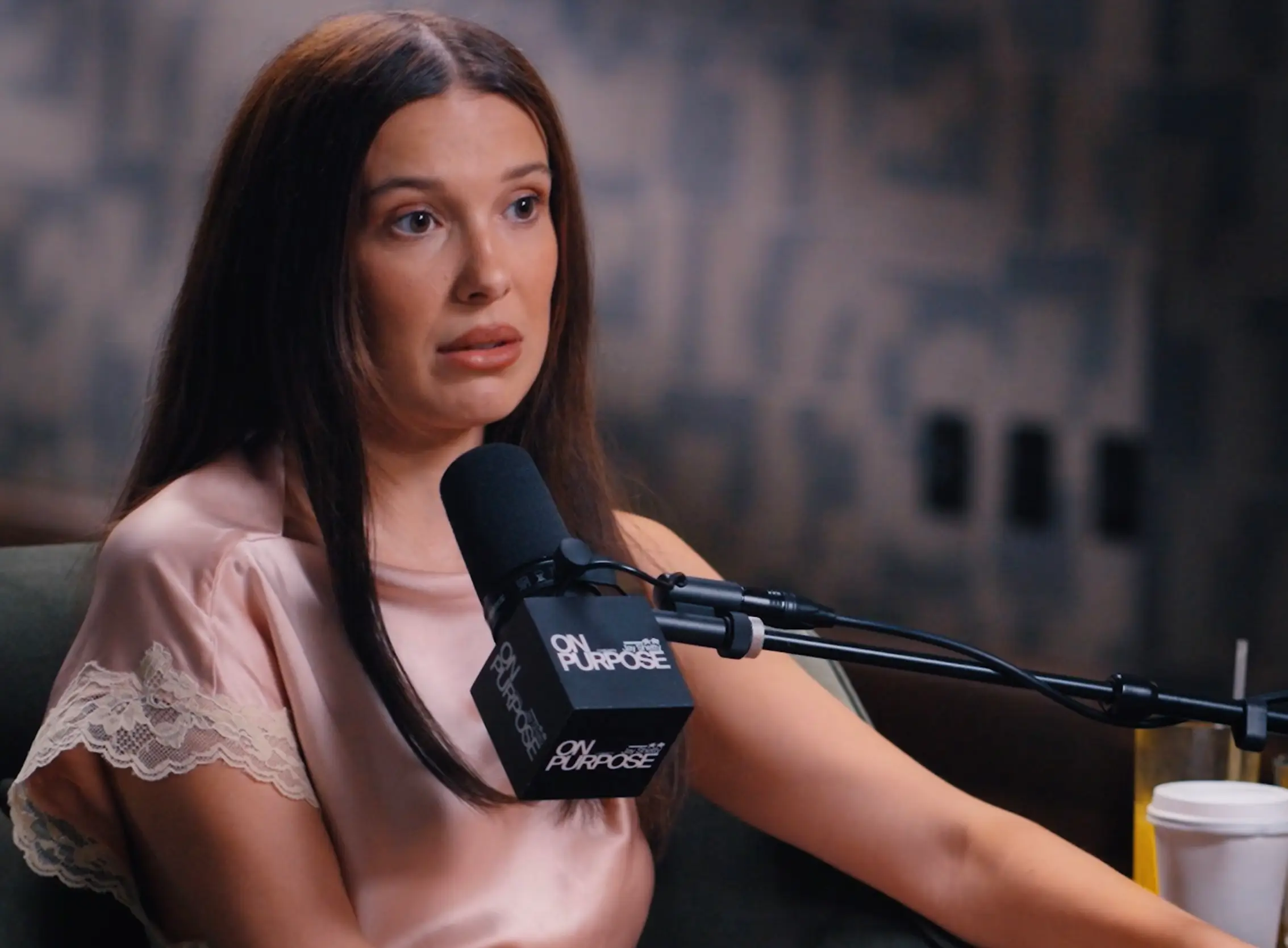 The actress, 22, believes cutting off her hair was a 'defining moment' for her (Netflix/On Purpose podcast)