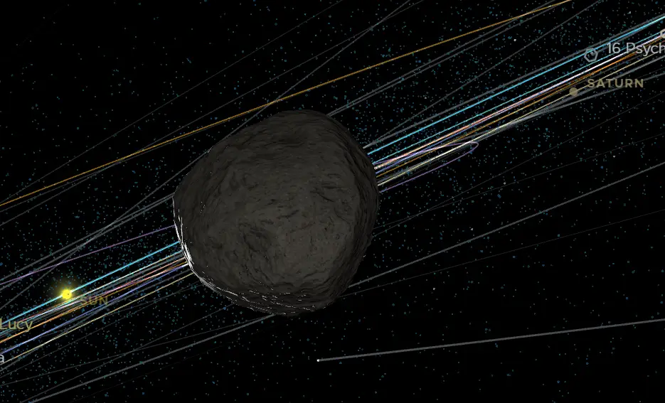 Here it comes... (NASA)