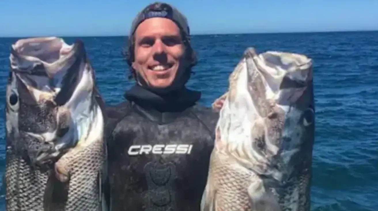 Steven Mattaboni had also been spearfishing when he was attacked(Facebook/Steven Mattas)