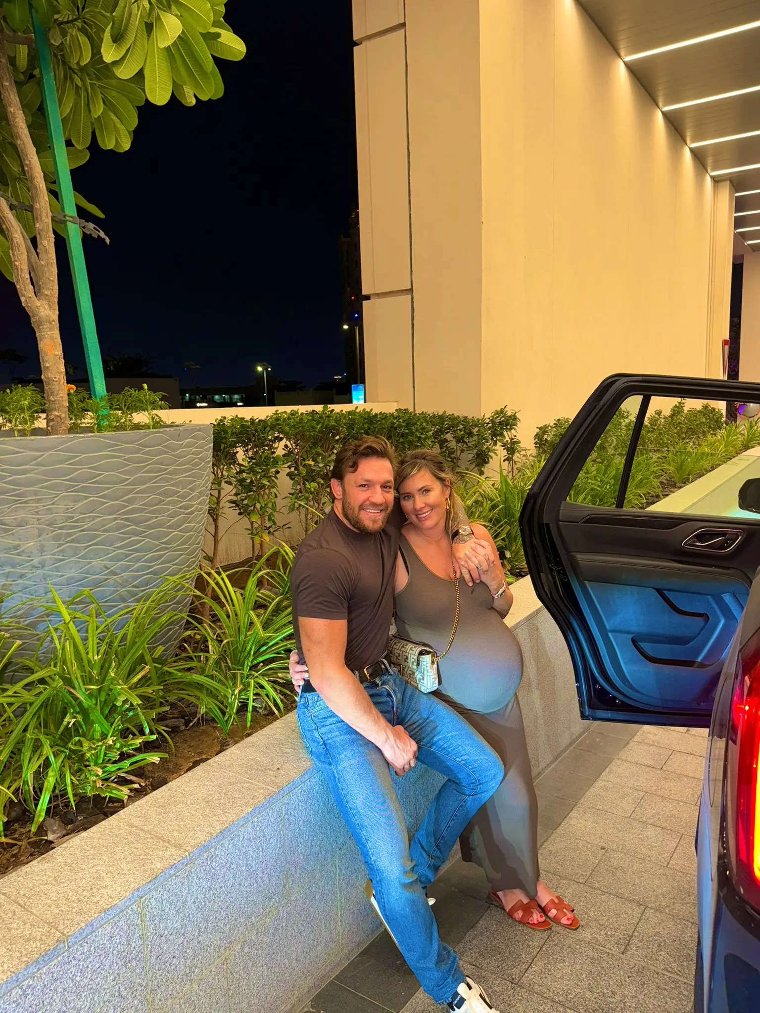 Conor announced Dee has given birth to their new son.