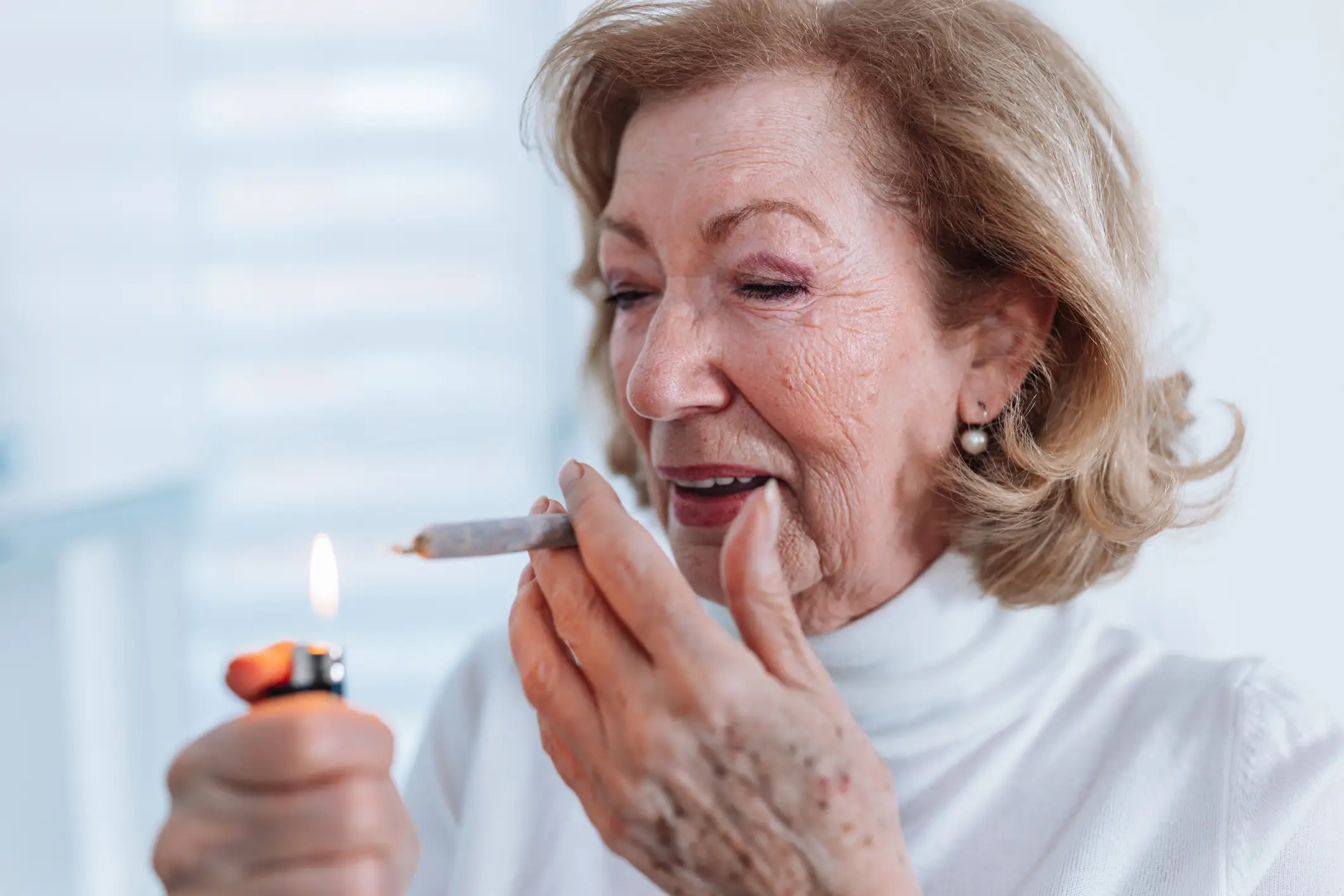 Some studies have indicated cannabis use might have been beneficial for older brains, but scientists warned a lot of that drug use was from different kinds of cannabis (Getty Stock Photo)