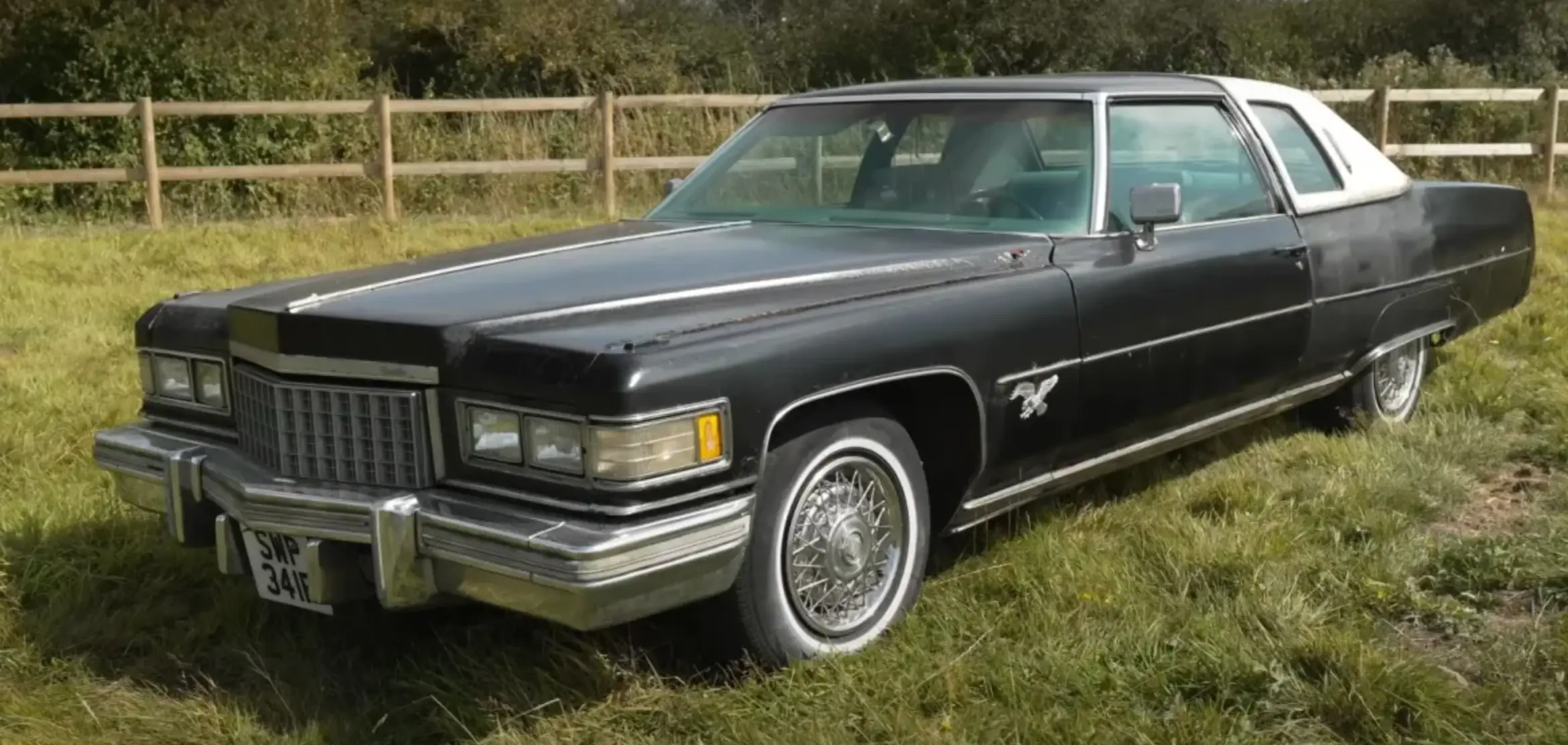 The Cadillac is 20ft long (YouTube/Top Dead Center)