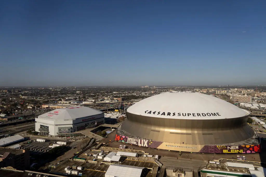 The Caesars Superdome will host Super Bowl LIX (Michael Owens/Getty Images)