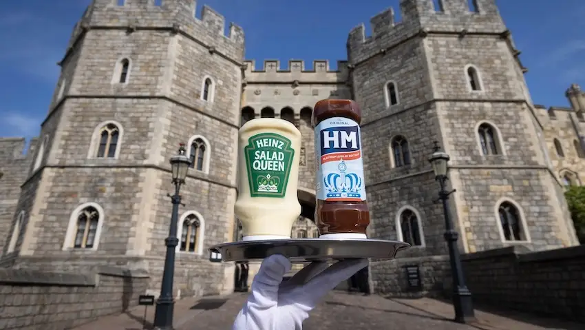 Two Heinz sauces are getting a royal makeover.