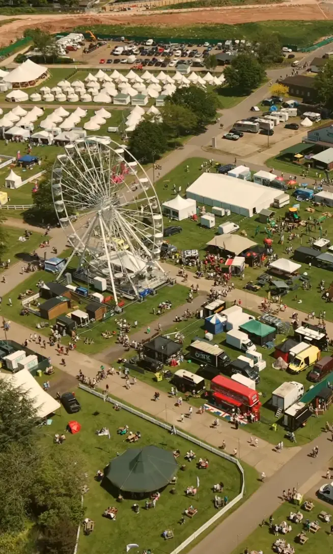 Jeremy Clarkson's Great British Farm-Fest at Stoneleigh Park in Warwickshire attracted around 55,000 people over the weekend (Instagram/@farmfest_uk)