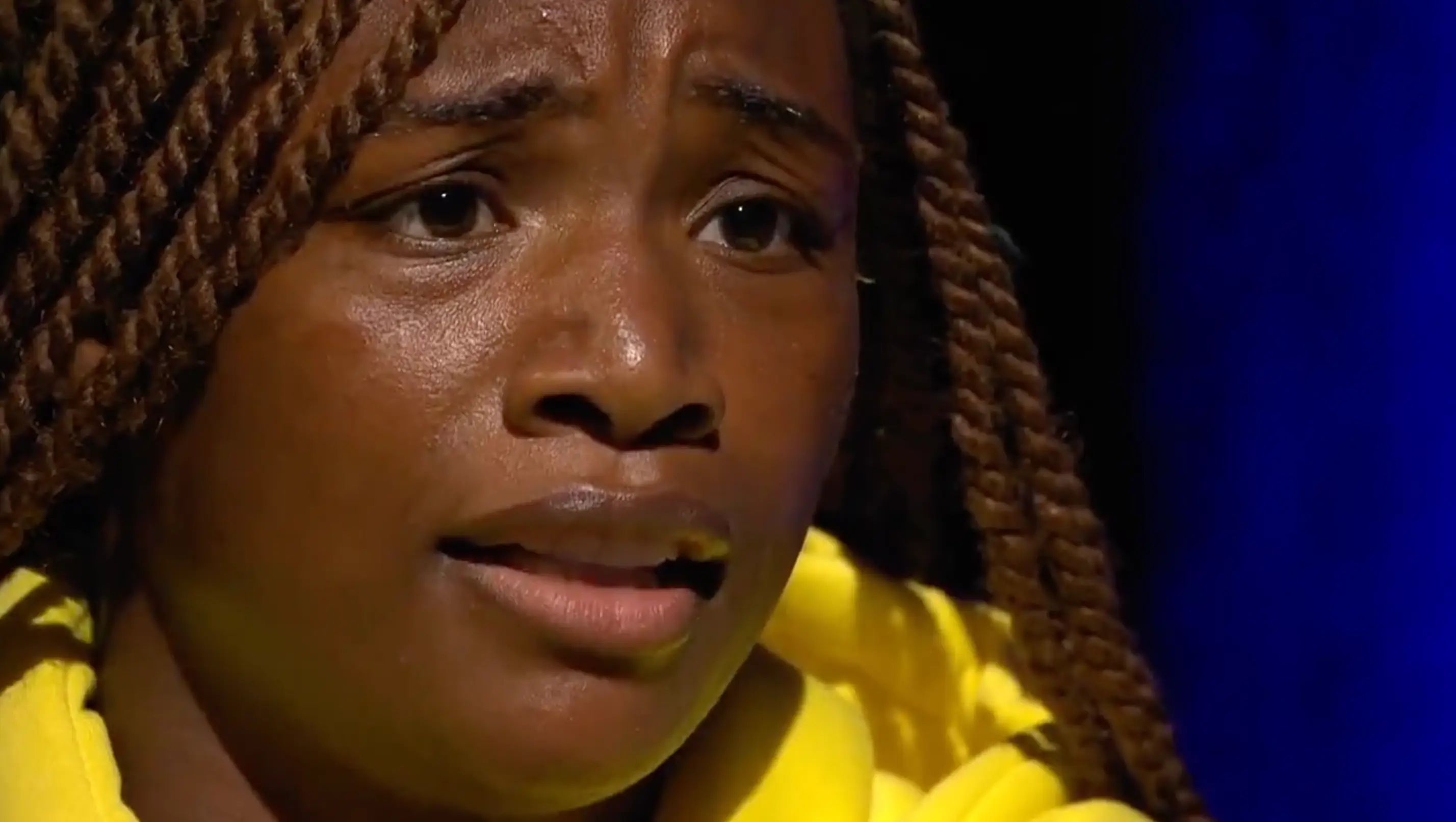 Shields flat-out denied having sex with her sporting rival.