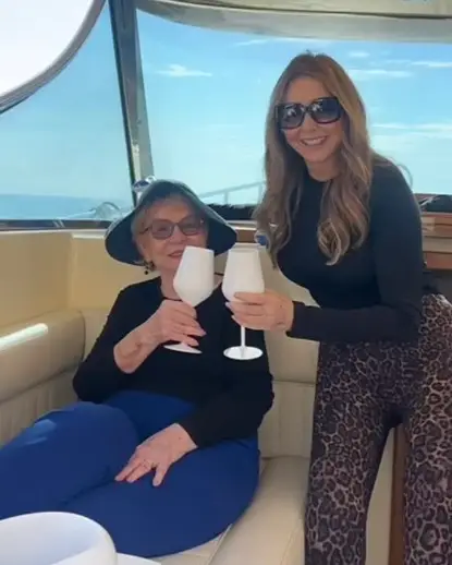 The TV star has been enjoying lots of holidays with her pals while recuperating (Instagram/@carolvorders)