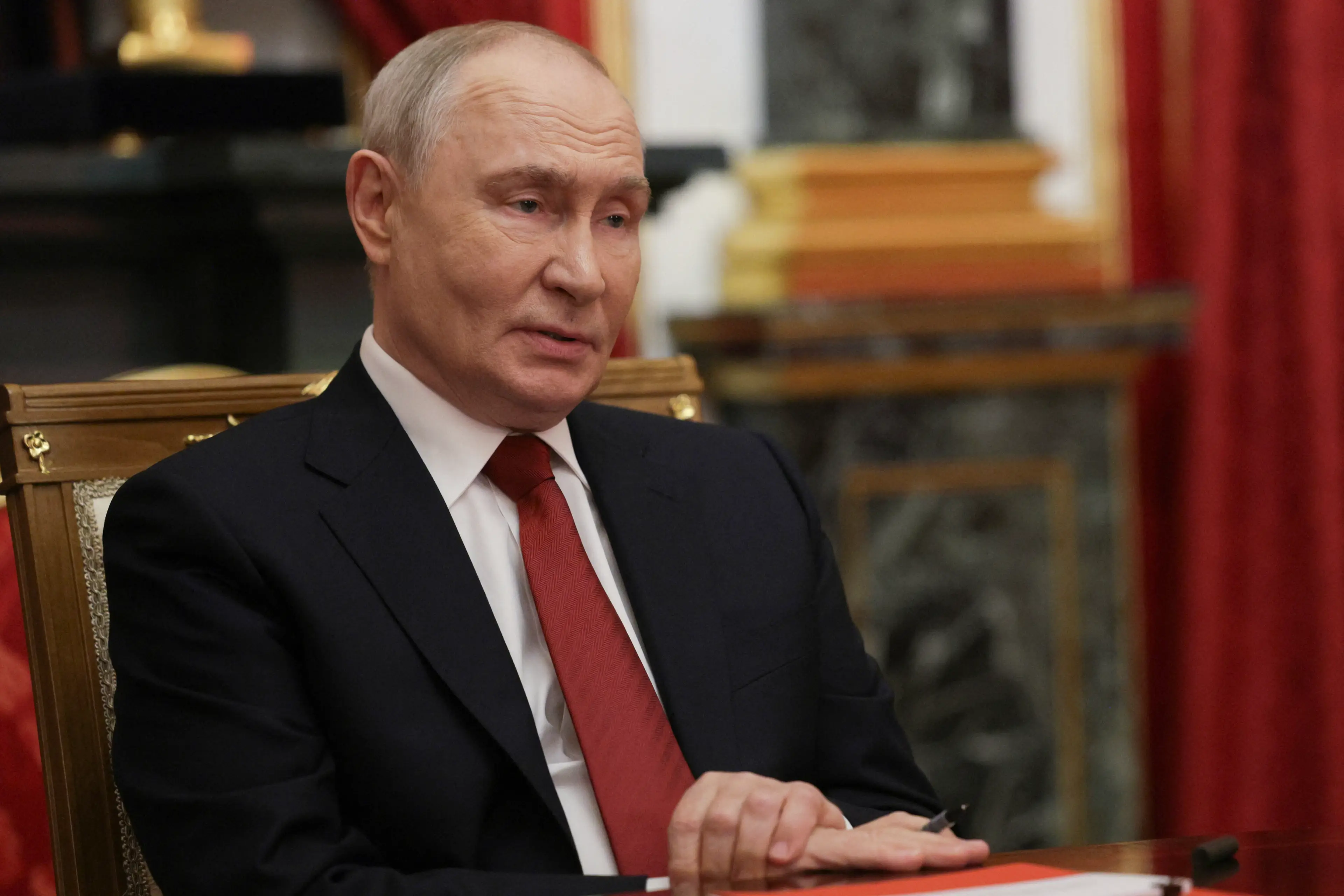 Johnson hit out at Putin in a statement following the incident (Gavriil GRIGOROV / POOL / AFP via Getty Images