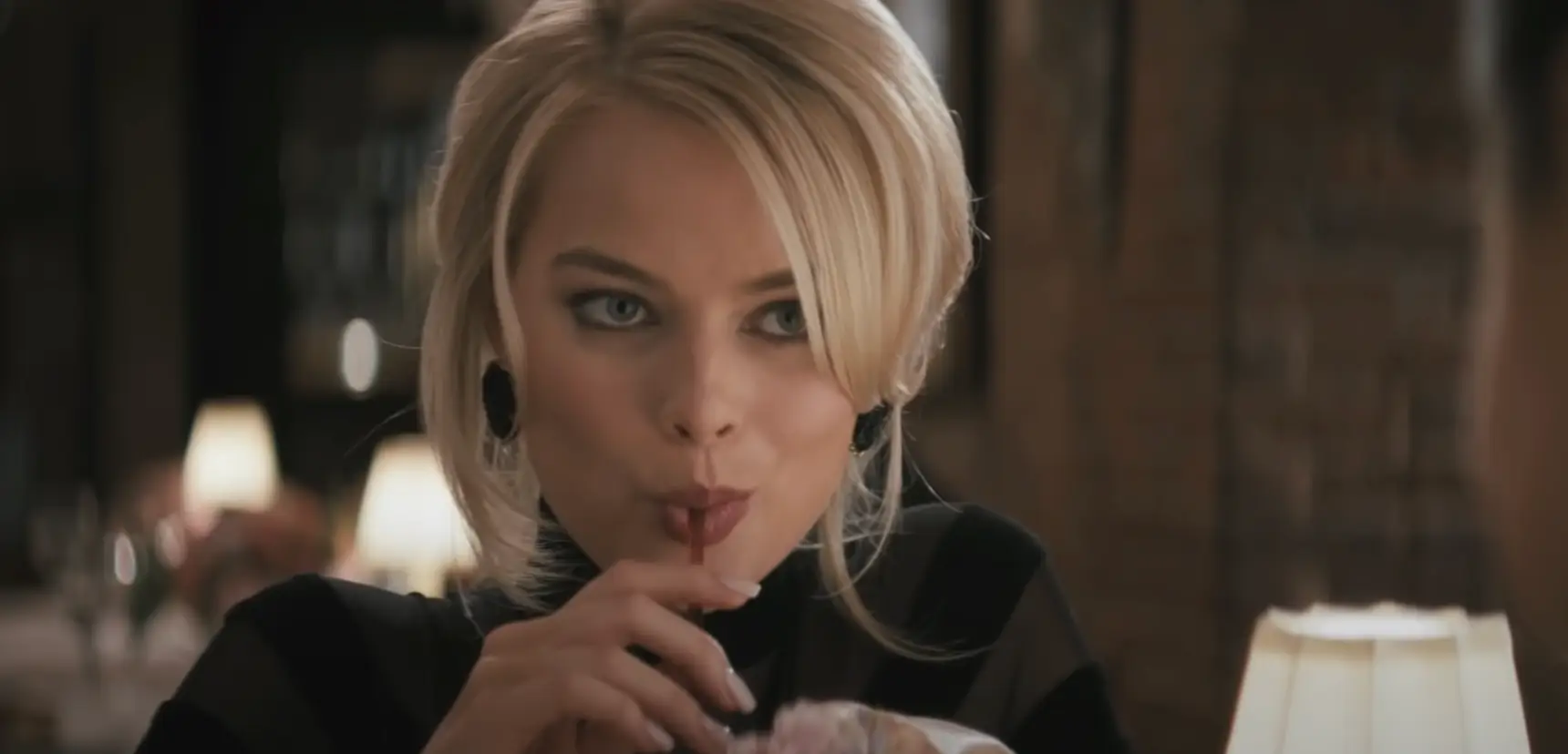 Robbie played Belfort's wife in The Wolf of Wall Street.