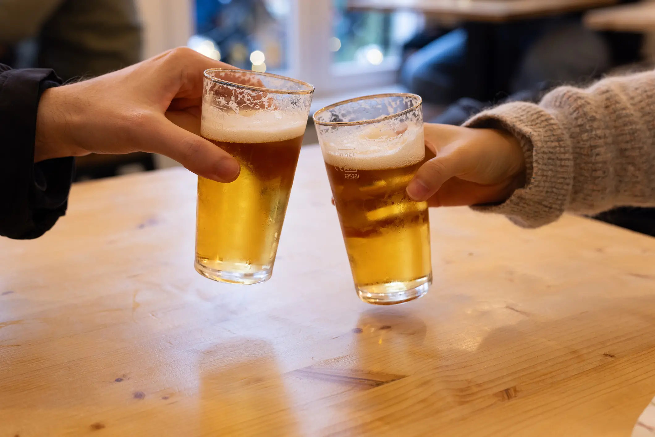 Fans will be able to enjoy a pint alongside the match. (Getty Stock Photo)